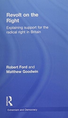 Revolt on the Right: Explaining Support for the Radical Right in Britain (Extremism and Democracy)