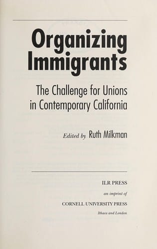 Organizing immigrants