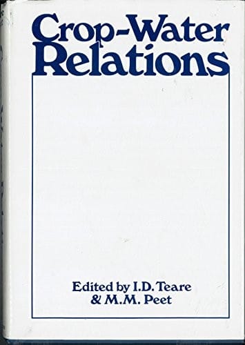 Crop-water relations