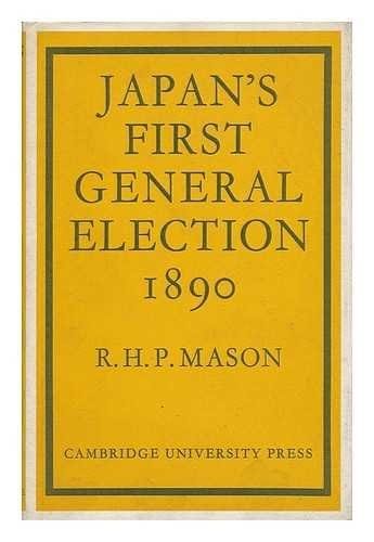 Japan's first general election, 1890