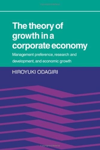 The theory of growth in a corporate economy