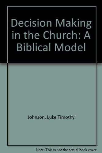 Decision making in the church