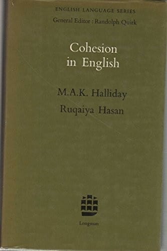 Cohesion in English