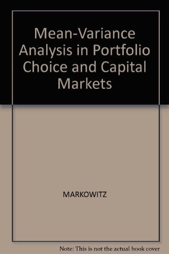 Mean-variance analysis in portfolio choice and capital markets