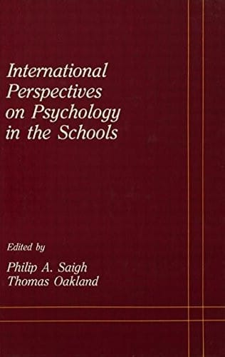 International perspectives on psychology in the schools