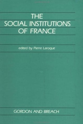 The Social institutions of France