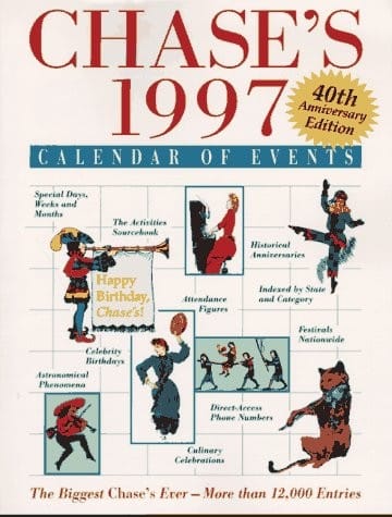 Chase's Calendar of Events