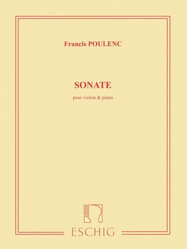 Sonate pour Violon et Piano