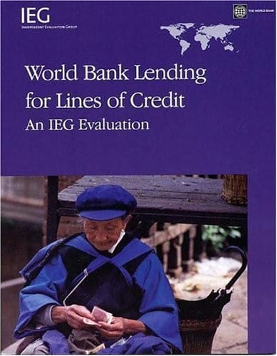 World Bank lending for lines of credit