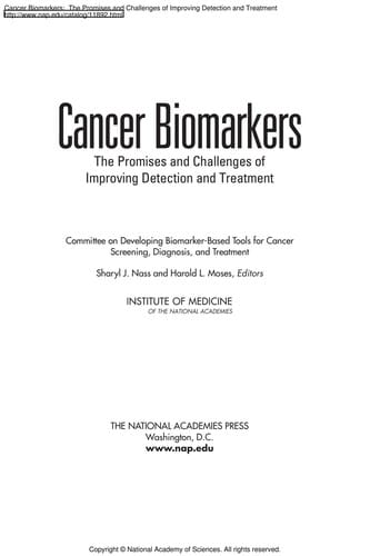 Cancer biomarkers