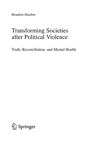 Transforming societies after political violence