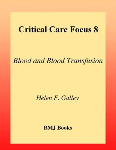 Blood and blood transfusion