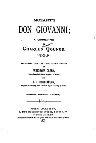 Mozart's Don Giovanni