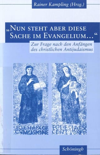 "Nun steht aber diese Sache im Evangelium-- "