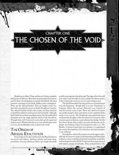 The manual of exalted power