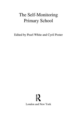 The self-monitoring primary school