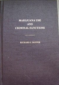 Marijuana use and criminal sanctions