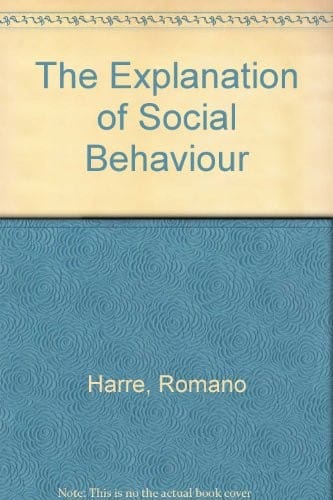 The explanation of social behaviour