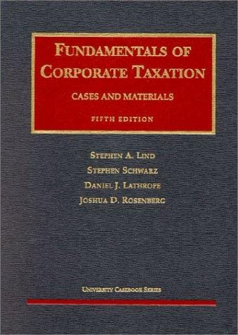Fundamentals of corporate taxation