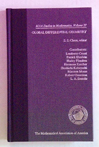 Global differential geometry