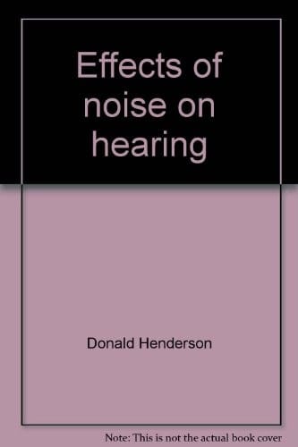 Effects of noise on hearing