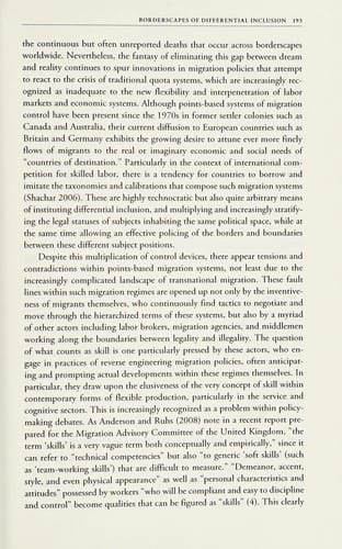 The borders of justice