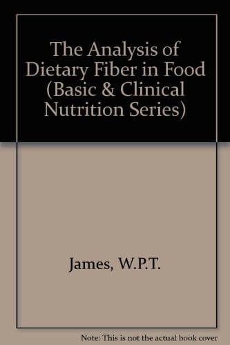 The Analysis of dietary fiber in food