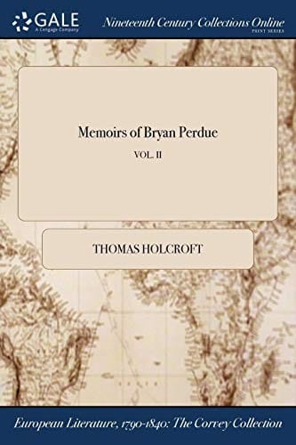 Memoirs of Bryan Perdue; VOL. II
