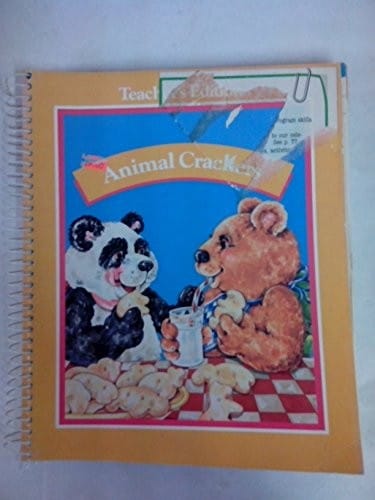 Animal Crackers Teacher Edition, Kindergarten