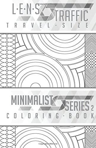 LENS Traffic: Minimalist Series 2 (Travel Size) - Adult Coloring Book (Volume 2)