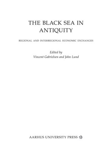 The Black Sea in antiquity