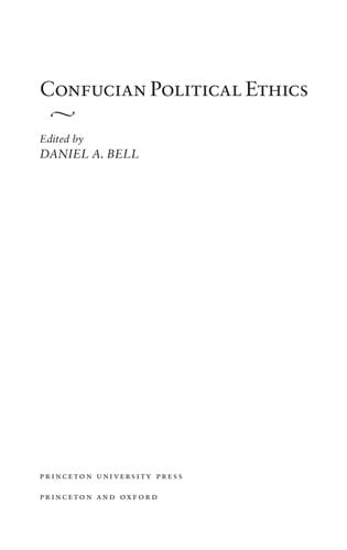 Confucian political ethics