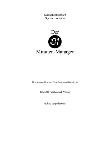 Der Minuten-Manager