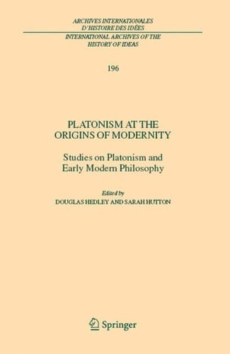Platonism at the origins of modernity