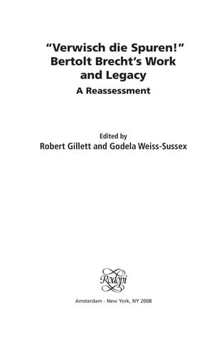 "Verwisch die Spuren!"