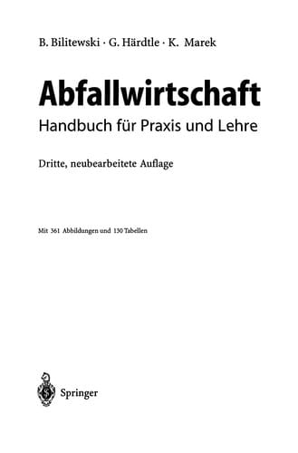 Abfallwirtschaft
