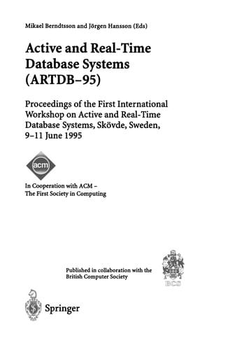 Active and Real-Time Database Systems (ARTDB-95)