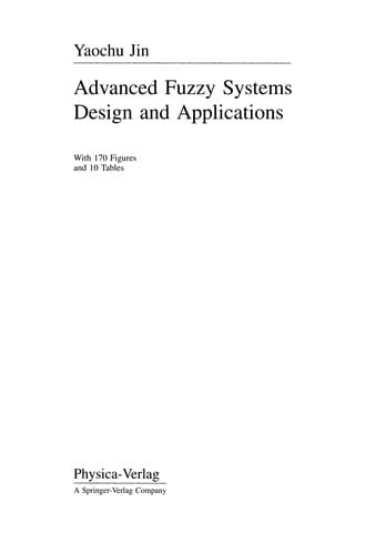 Advanced Fuzzy Systems Design and Applications
