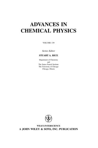Advances in chemical physics
