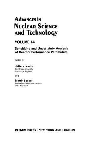 Advances in Nuclear Science and Technology