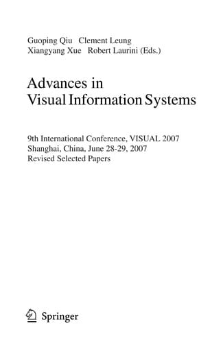 Advances in Visual Information Systems