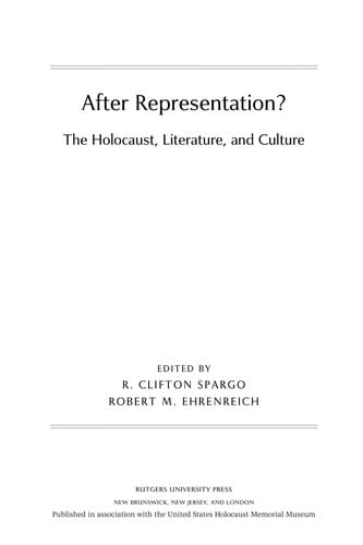 After Representation?