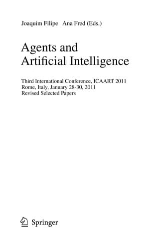 Agents and Artificial Intelligence