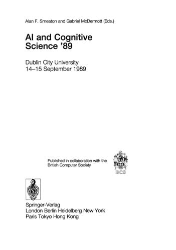 AI and Cognitive Science '89