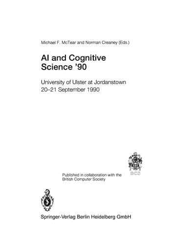 AI and cognitive science '90