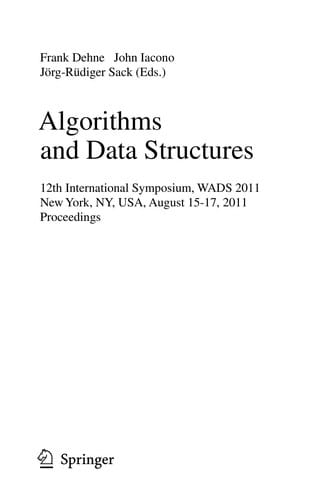 Algorithms and Data Structures