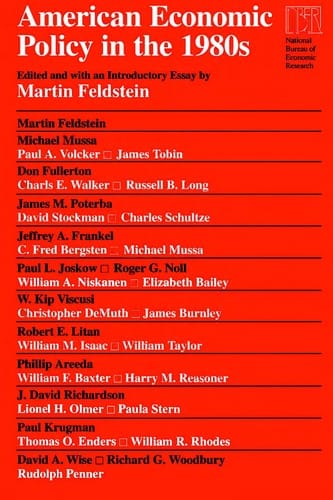 American economic policy in the 1980s