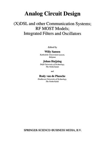 Analog Circuit Design