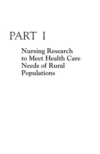 Focus on rural health