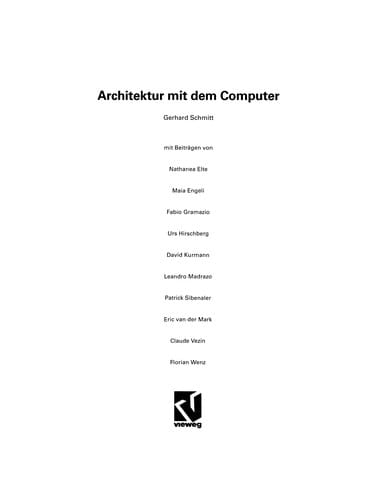 Architektur mit dem Computer